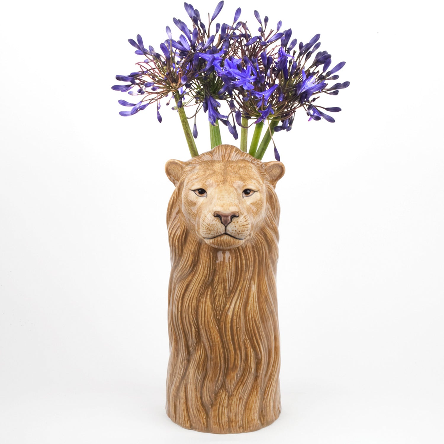 Lion Flower Vase
