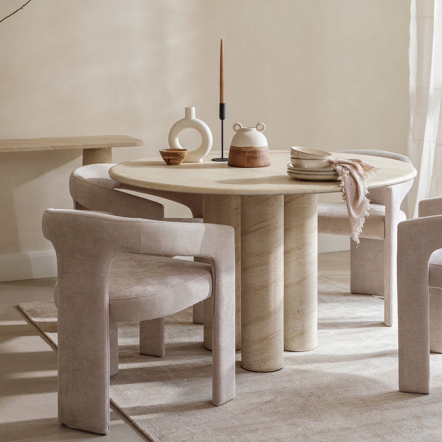 Emile Dining Table - Round – BF Home