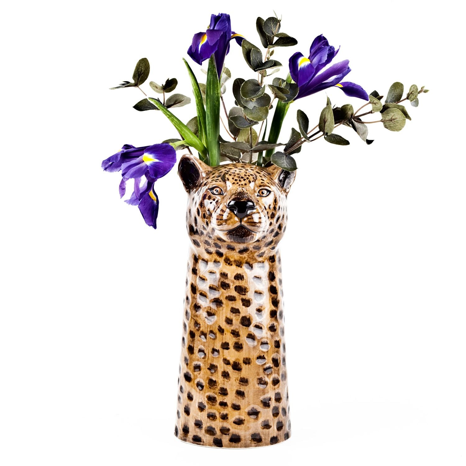 Leopard Flower Vase - Large