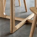 Maurice Round Dining Table - Natural