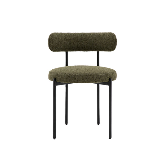 Perla Dining Chair:- Green