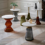 Sahara Side Table:- Blue