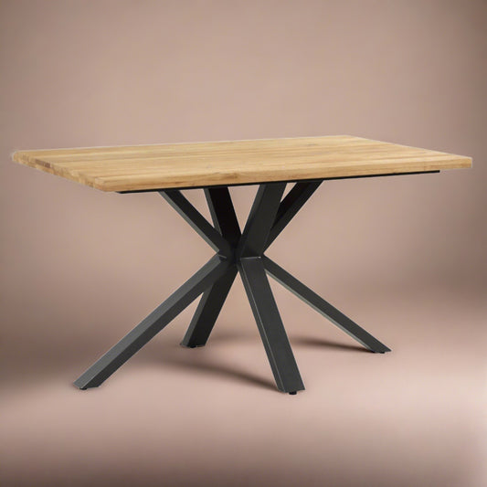 Elsworthy Oak Compact Dining Table - 135cm