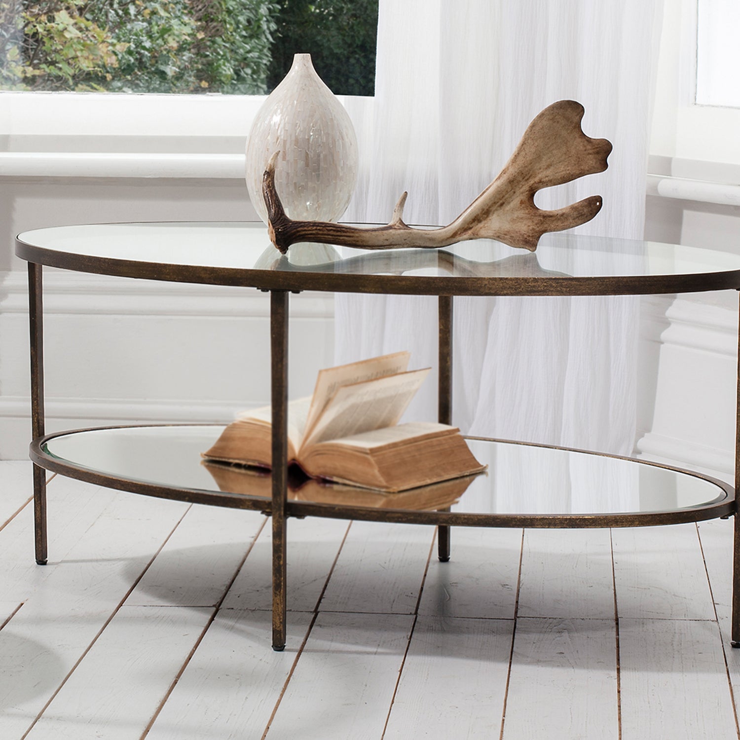 Jude Coffee Table - Bronze