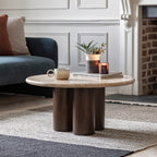 Quincy Coffee Table:- Dark Wood