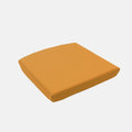 Net Relax Cushion In yellow mustard or senape fabric 7.5cm thick for comfort 36327.00.069