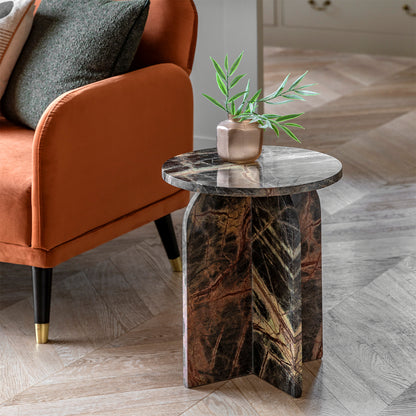 Bowie Side Table:- Ember