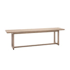 Maurice Dining Bench - Smoked