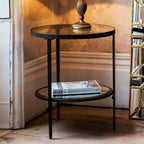 Jude Side Table:- Bronze