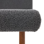 Amia 5ft Kingsize Bed - Charcoal