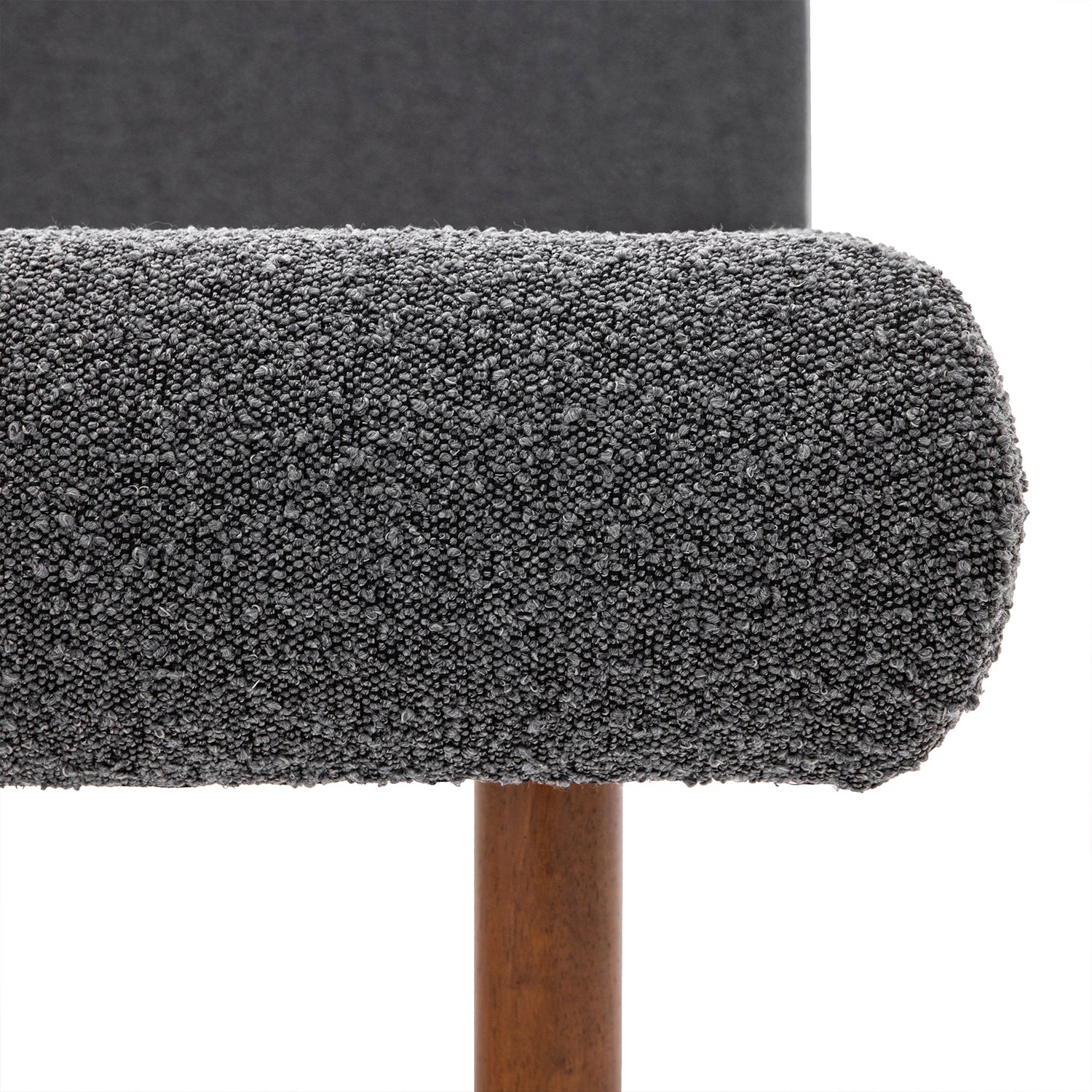 Amia 5ft Kingsize Bed - Charcoal