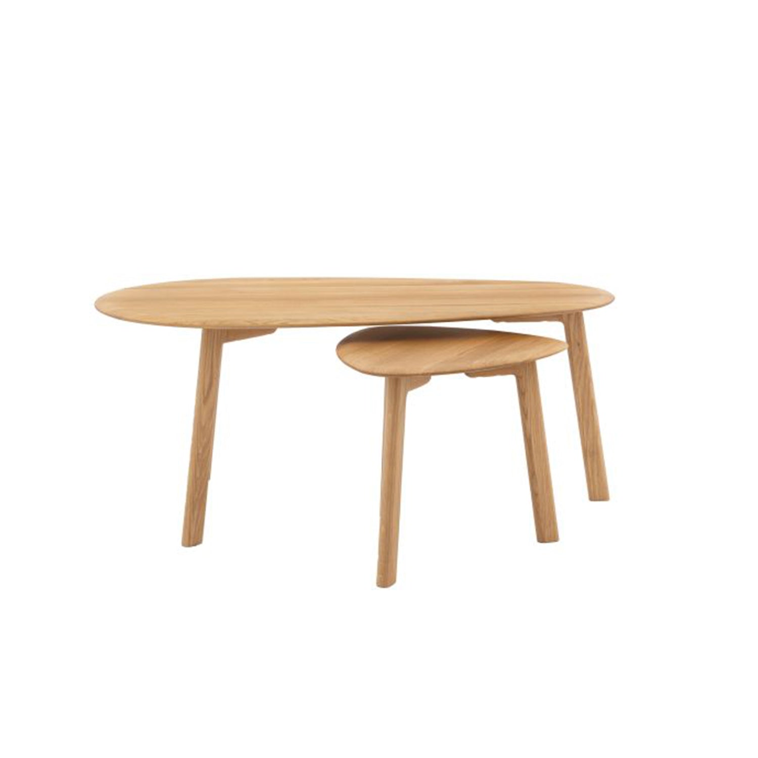 Bergen Nest Of Coffee Tables - Oak