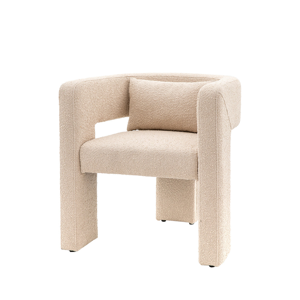 Farrah Armchair:- Taupe
