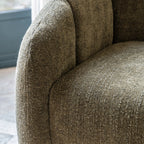 Darla Tub Chair:- Moss
