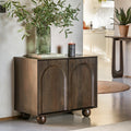 Lilia 2 Door Sideboard - Walnut