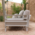 Maximo 3 Seater Sofa By Nardi Outdoor - Terra & Cannella Sunbrella
