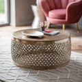 Stella Coffee Table - Gold Metal