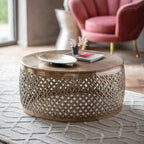 Stella Coffee Table - Gold Metal