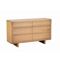 Clerkenwell wooden chest with six drawers on a white background