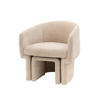 Viktor Armchair:- Cream
