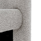 Amia 4ft6 Double Bed - Grey Stone