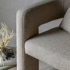 Farrah Armchair:- Taupe