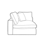 Margo Sofa - Corner Arm Module