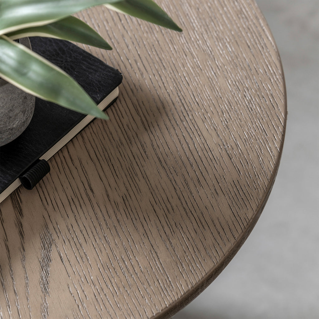 Maurice Side Table:- Smoked