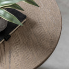 Maurice Side Table:- Smoked