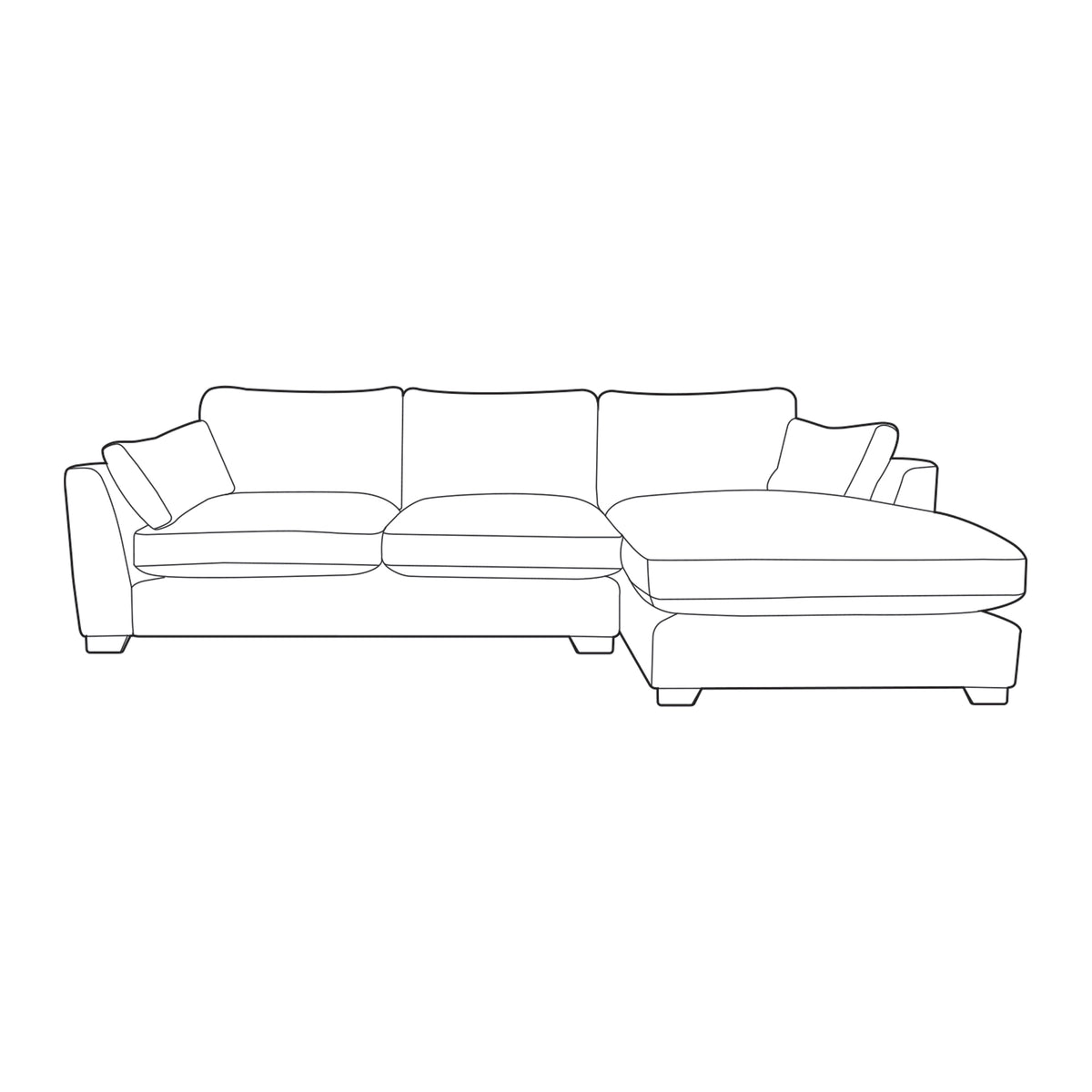 Dougie Sofa - Chaise RHF