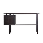 Slade 2 Drawer Desk 1300x:- Natural