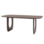 Modern Lilia dining table crafted from high-quality walnut wood