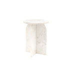Bowie Side Table:- White