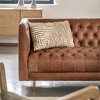 Torin Sofa:- Antique Brown