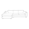 Dougie Sofa - Chaise LHF