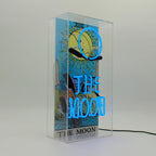 The Moon Neon Light - Blue