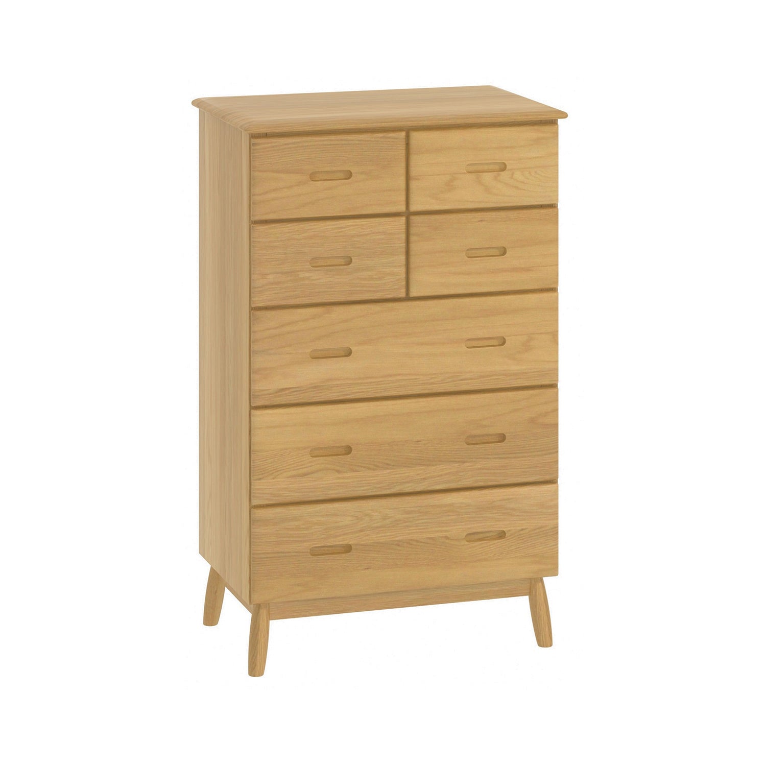 Helsinki Oak - 4 Over 3 Tall Chest – BF Home