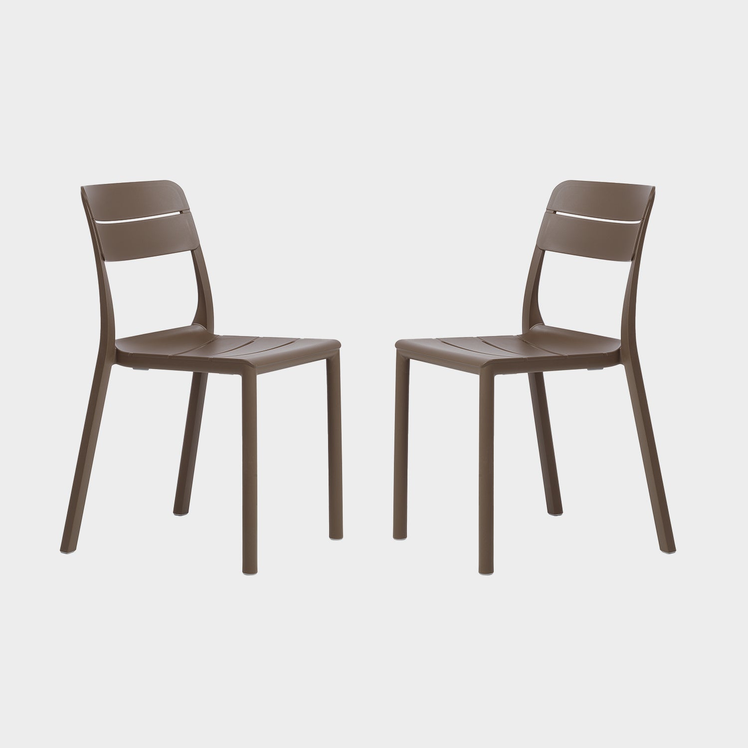Cassia Armless Chair By Nardi - Set Of 2