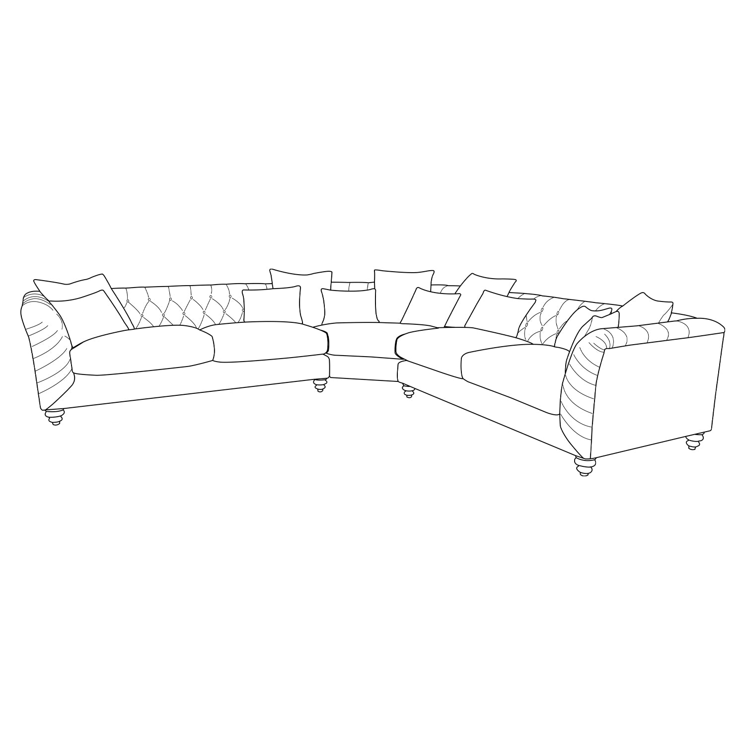 Pumpkin - Corner Unit