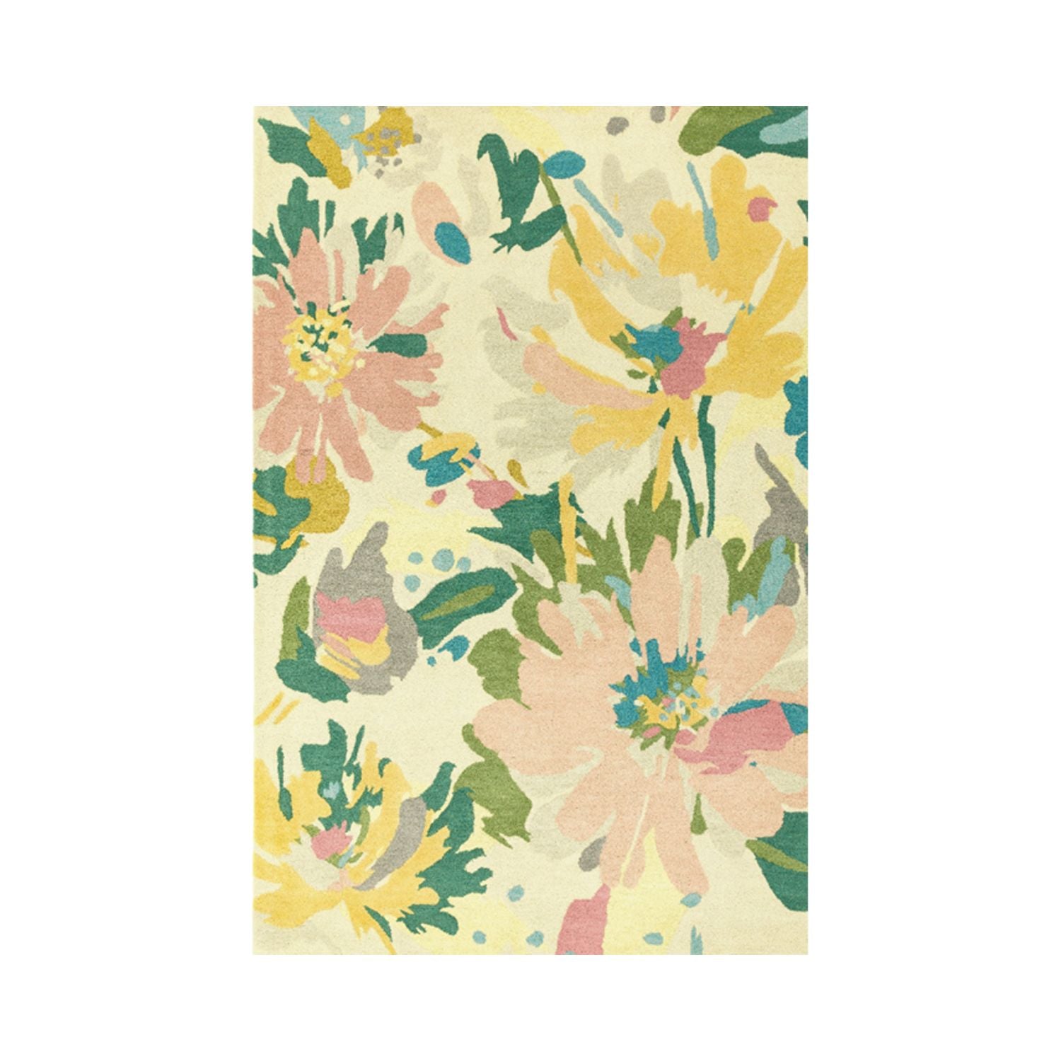 Reef Floor Rug - Floral Pink Multi