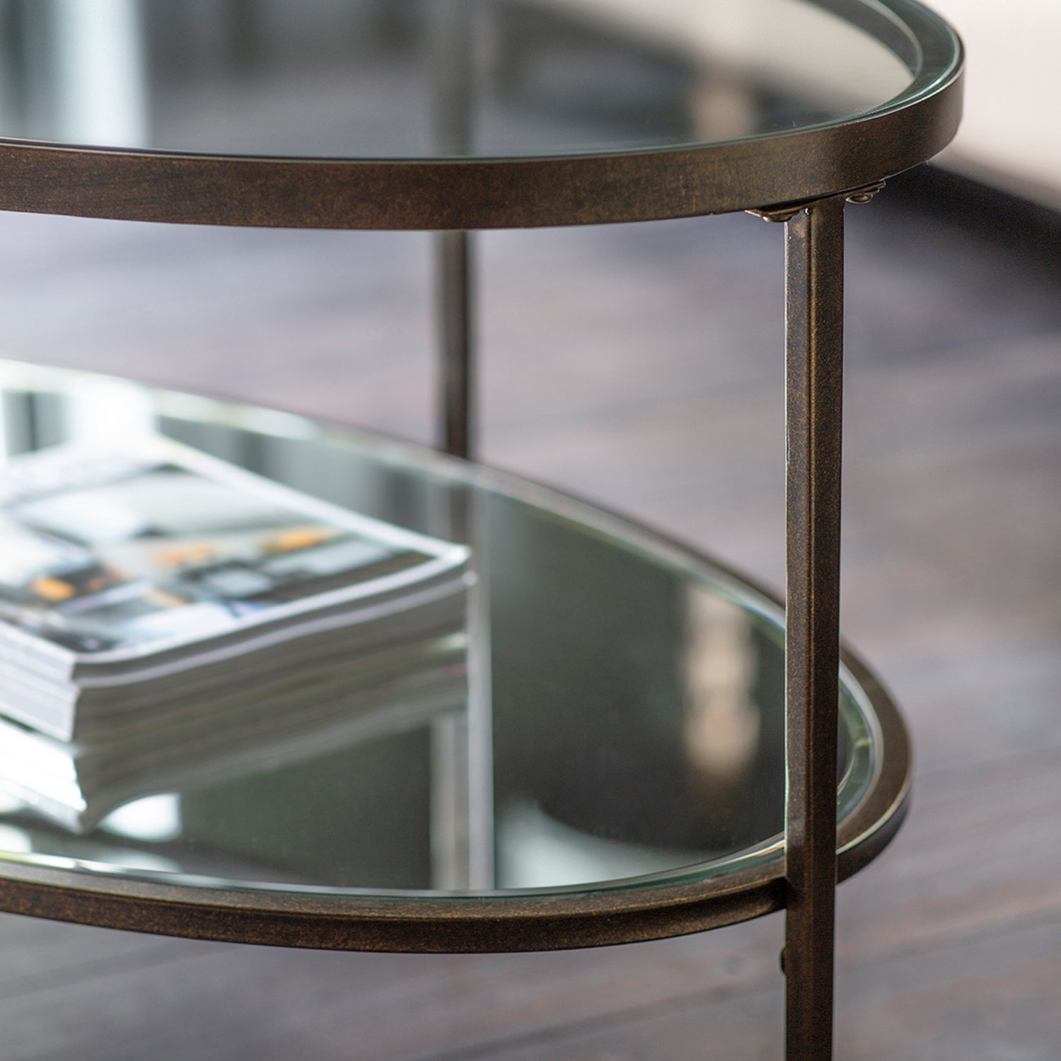 Jude Coffee Table - Bronze