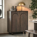 Lilia 2 Door Cupboard - Walnut