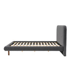 Amia 5ft Kingsize Bed - Charcoal