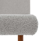 Amia 4ft6 Double Bed - Grey Stone