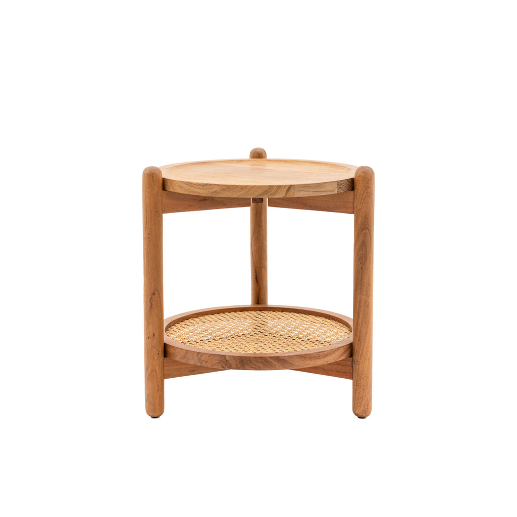 Riya Side Table:- Natural