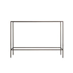 Ezra Console Table:- Bronze