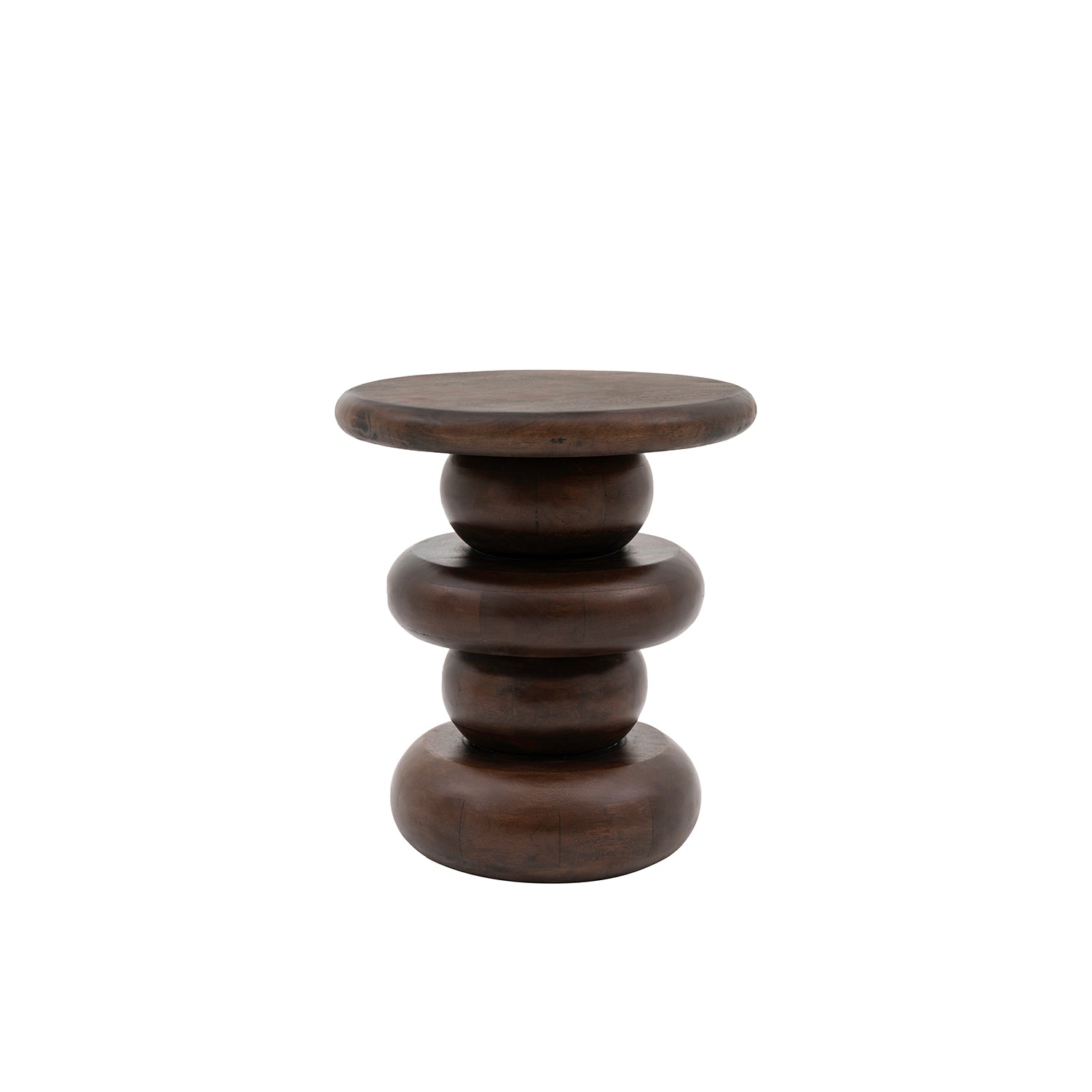 Maelynn Side Table - Dark Wood
