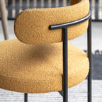 Perla Dining Chair:- Ochre