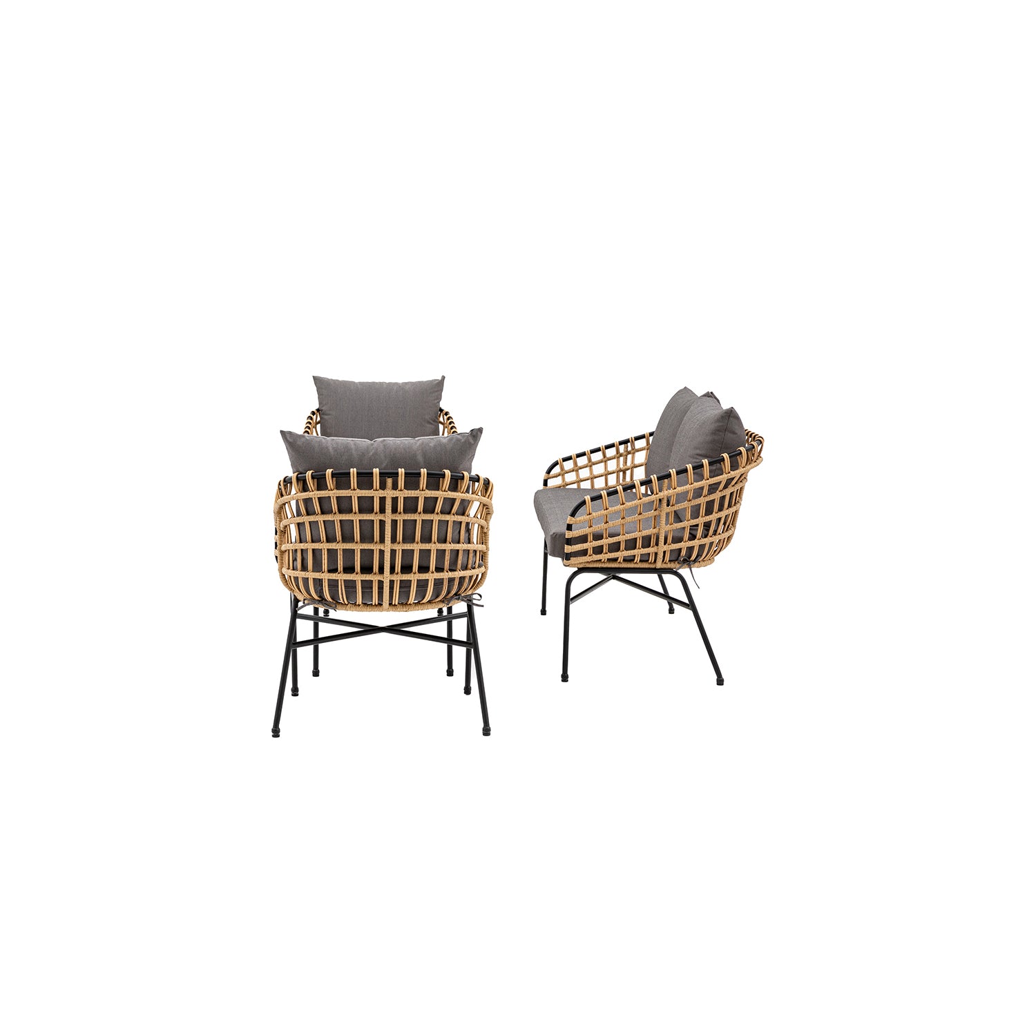 Antigua Lounge Set - Sofa, Chairs & Table