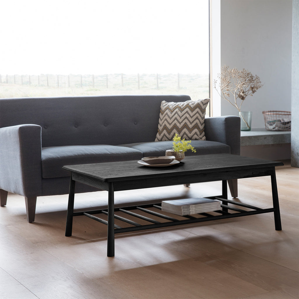 Shaker Coffee Table - Black